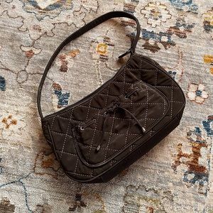 Rare Vera Bradley Deep Brown Shoulder Bag